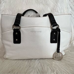 Liz Claiborne Black and White Satchel